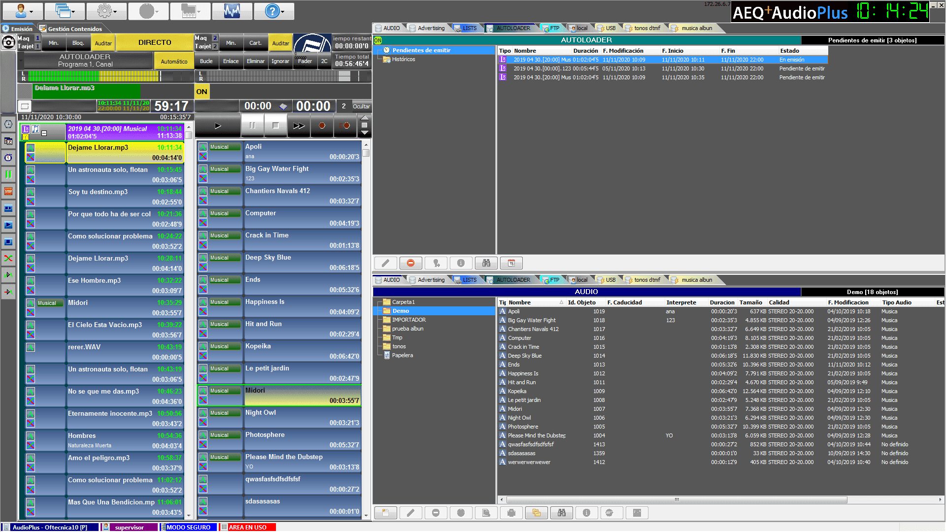 AudioPLUS - User Interface