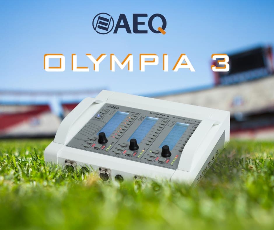 AEQ Olympic commentary equipment